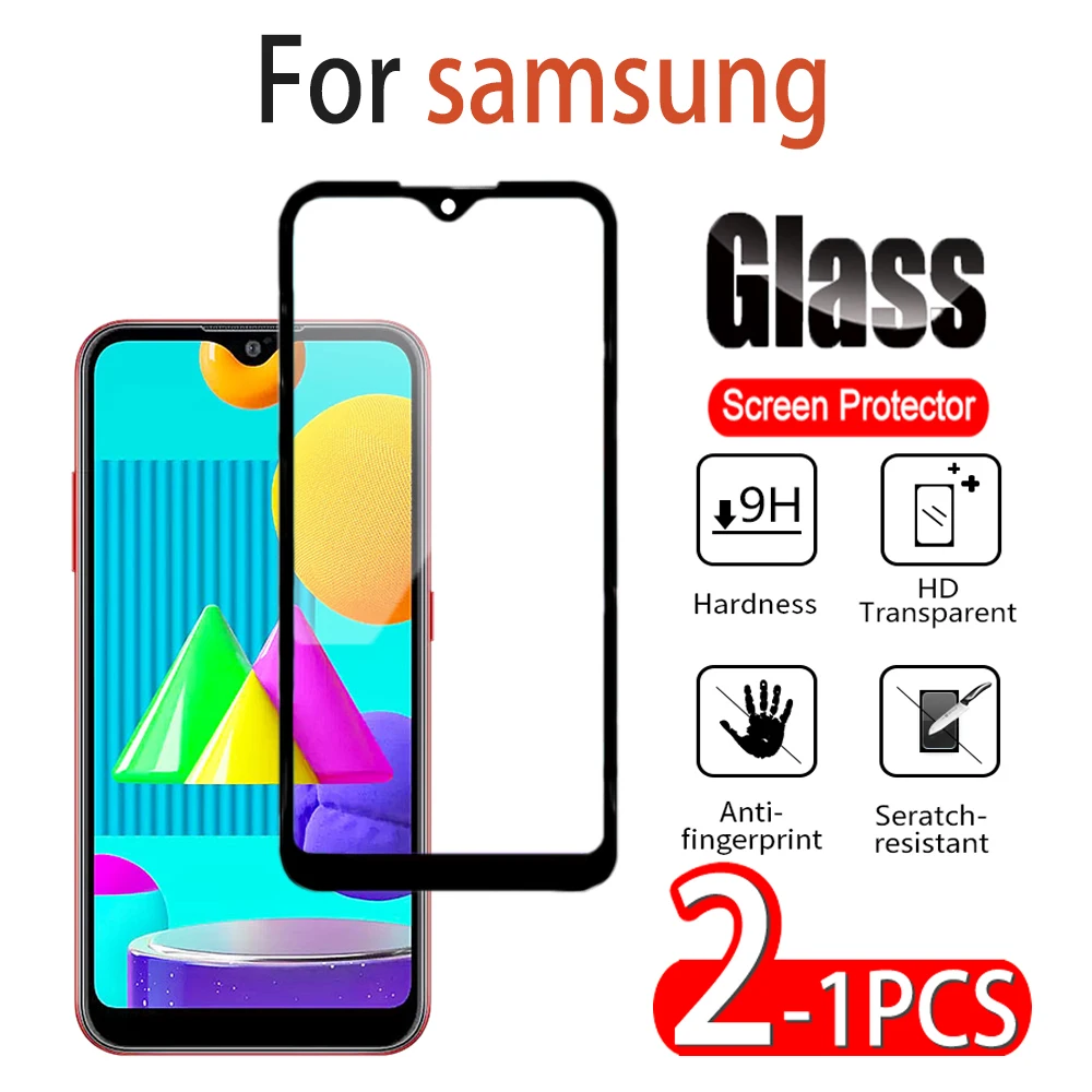 1 2 шт. защита для экрана Samsung Galaxy M01 M10 M11 M20 M21 M30 M30s M31 M31s M51 стекло чехол полной защиты