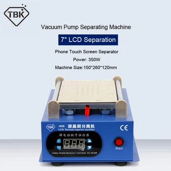 

Built-in Vacuum Pump Separator Machine LCD Screen separation For 7 Inch Phone LCD Touch Screen Separating Repairing Renovation