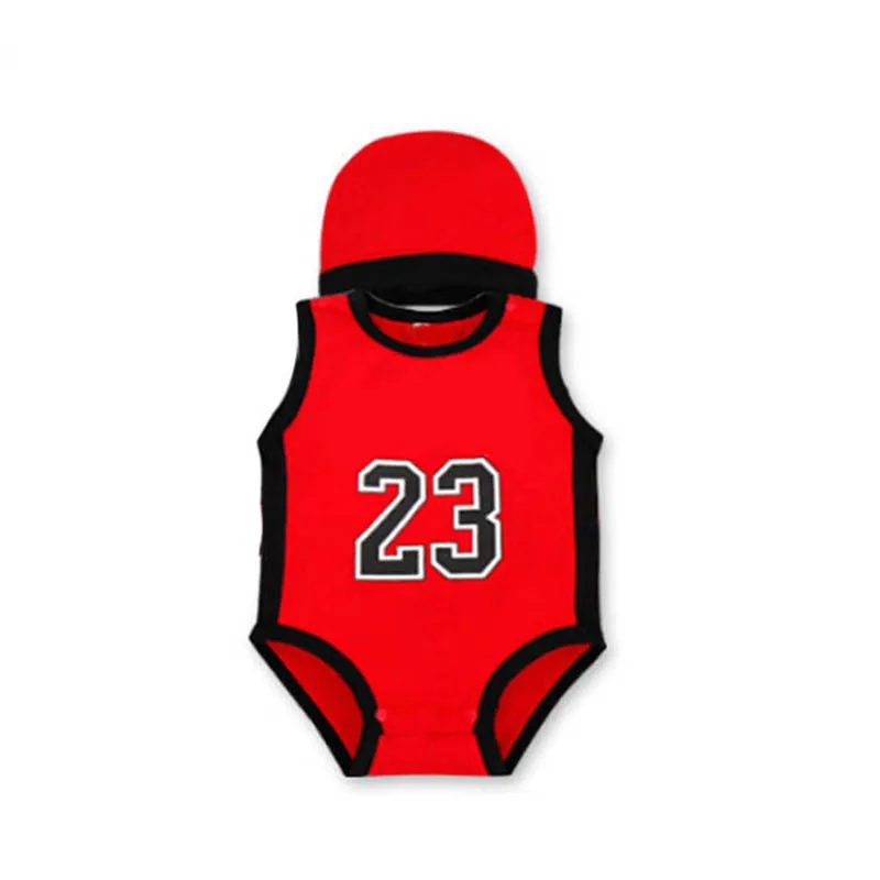 Cotton Romper Newborn Baby Boy Girl 1-24 months Jumpsuits + Hat 2pcs Toddler costume Set
