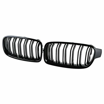

Fits For BMW F30 F31 3 Series 2012-2018 Kidney Grill Grille Grid Black 2 PCS