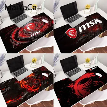 

MaiYaCa MSI Dragon Logo Office Mice Gamer Soft Mouse Pad gaming mousepads Table Keyboard anime mouse pad gamer desk mat