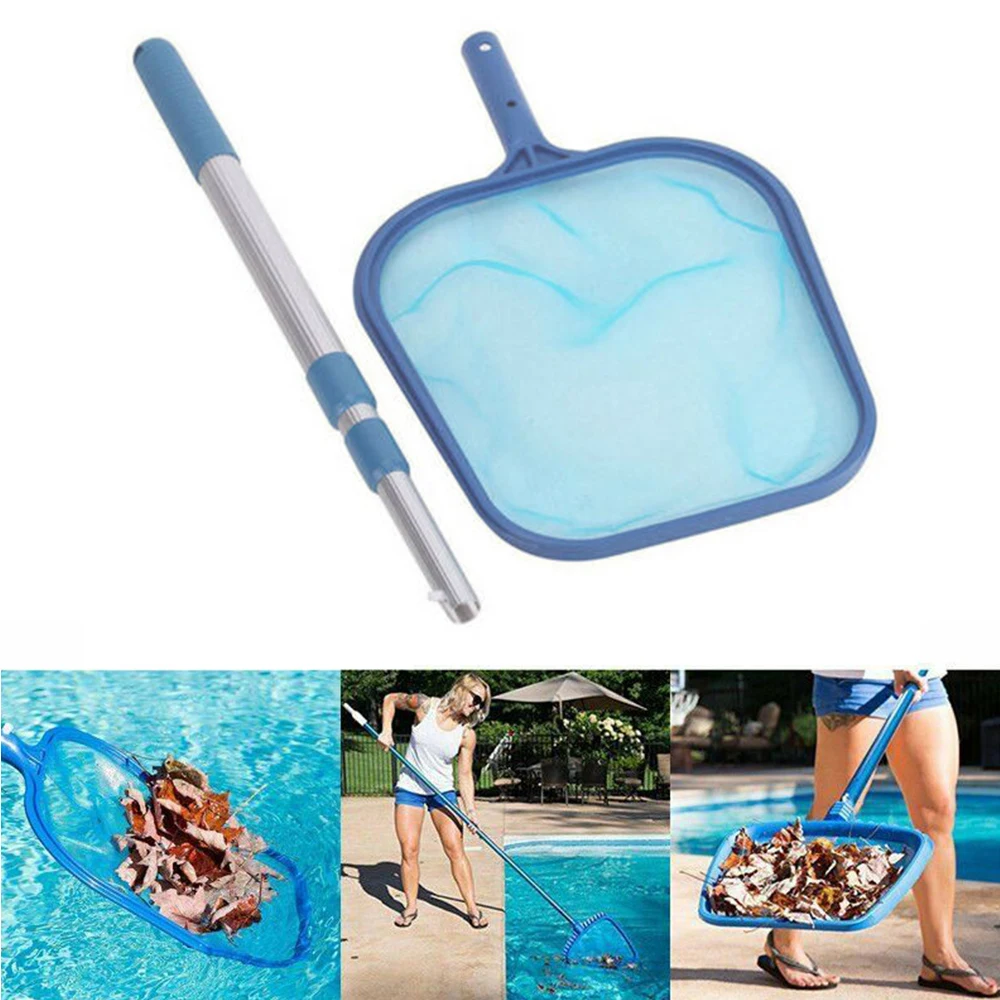 Blu Line SWIMMING POOL NET LEAF SKIMMER WITH TELESCOPIC POLE INTEX POOLS AND SPAS