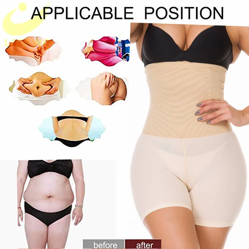 Женские трусики LAZAWG Утягивающие с высокой талией бесшовный формирователь тела