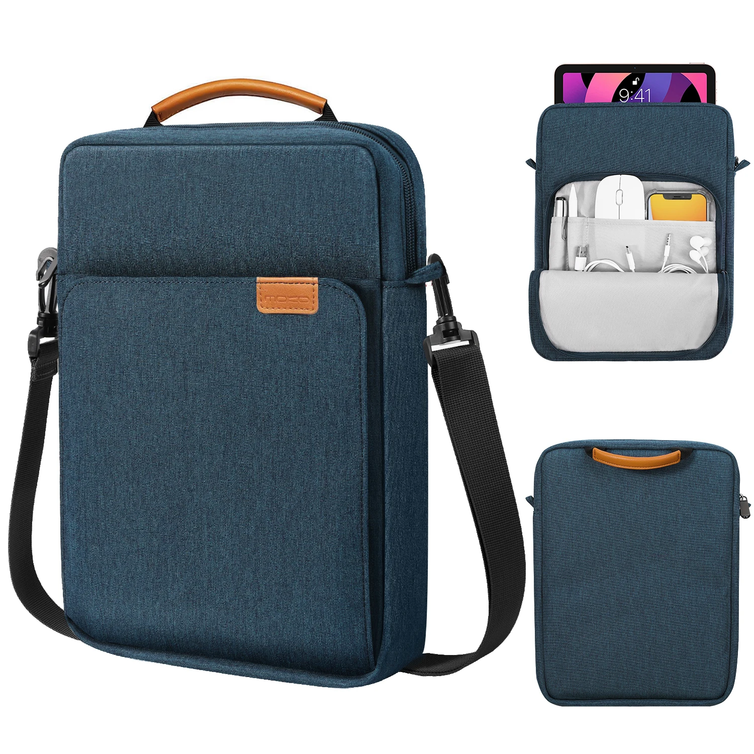 Maleta com Alça de Ombro para Samsung Tablet Manga Handle Bolsa Galaxy Tab s6 Litegalaxy Tab S7ipad Pro 11 911