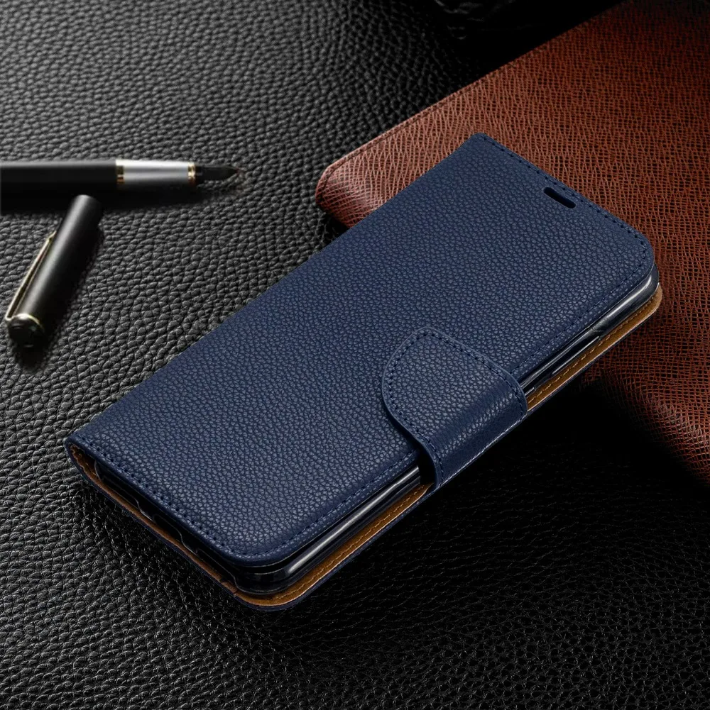 Huawei Y6(2019) Flip case on for Huawei Y6 2019 cover pu leather book wallet coque for Huawei Y 6 2019 Y6 Prime 2018 phone case silicone case for huawei phone