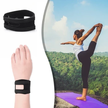 2Pcs Yoga Sport Polsbeschermers Polsbandje Ademend Badminton Fitness Pols Wrap Vrouwen Yoga Gym Energie Kleine Decor