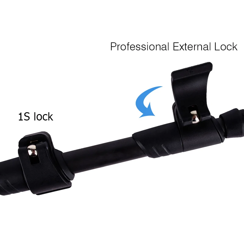1 Piece 170g Telescopic Folding Walking Stick KODENOR Hiking Trekking Pole Carbon Fiber 3 Section Outer Lock Alpenstock Climbing 4