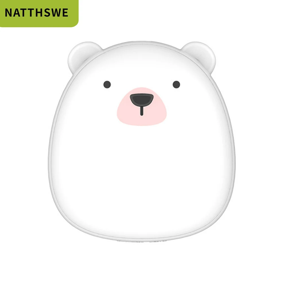 NATTHSWE/милые ручные грелки с животными емкость 8000 мА/ч Мобильный Внешний