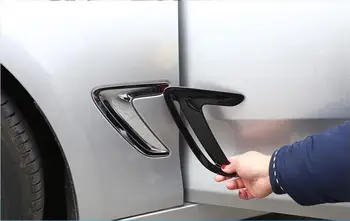 

For BMW 3 Series GT Gran Turismo F34 Side Air Vent Cover Hood Intake Bezel Fender ABS Chrome Car Accessory 2013-2017