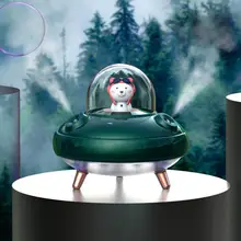 

Air Humidifier USB Charging Water Replenishment Instrument Spacecraft Dual Jet Essential Oil Aroma Diffuser Home Office Gadget