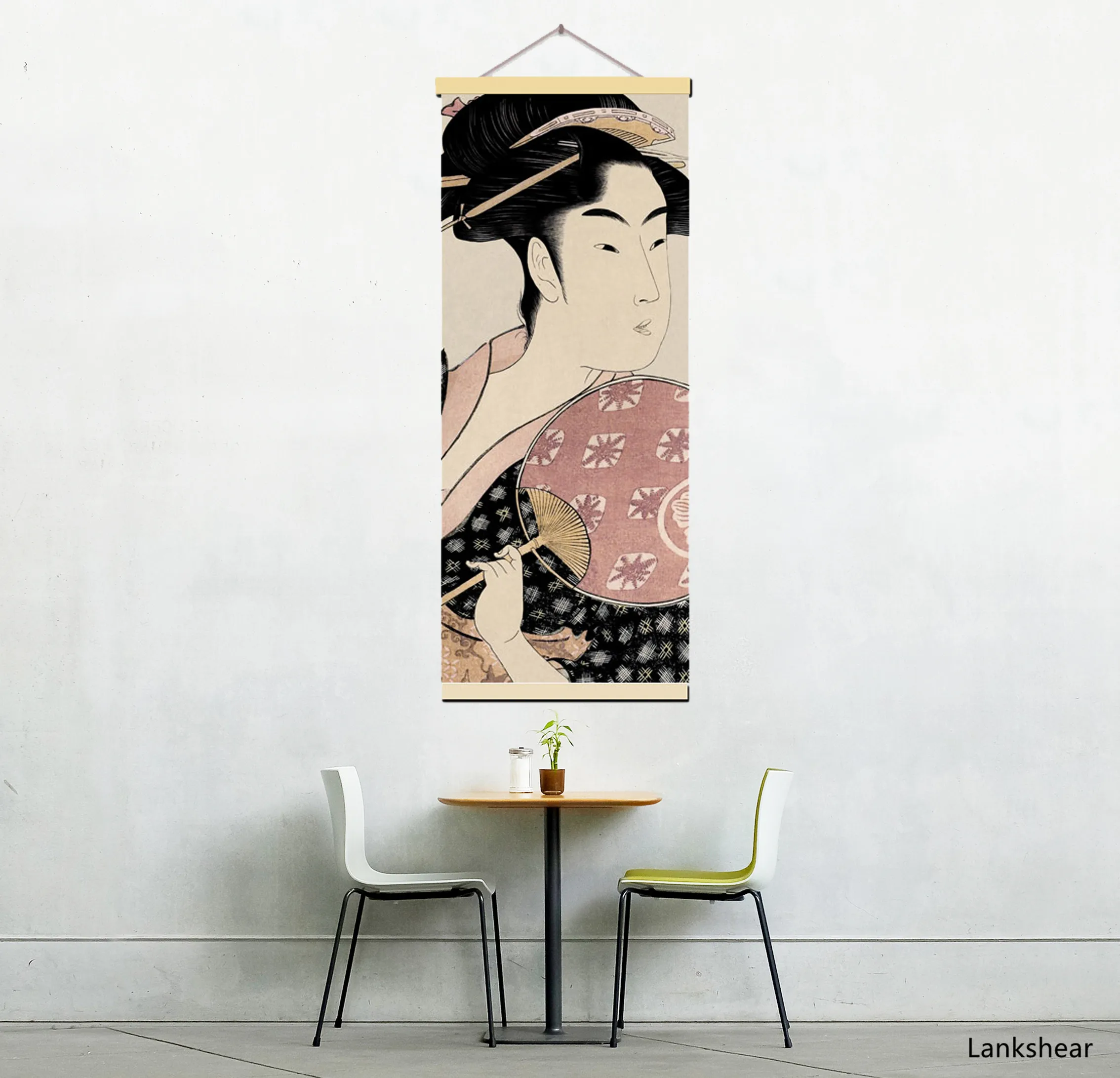 Японский Ukiyoe для холст плакаты с живописью и принты украшения стены искусства домашний декор с твердой древесины висит Scrol высокой четкости изображения