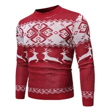 *#Best Price Fashion Autumn Winter Christmas Tops Mens Causal O Neck Sweater 2019 Deer Printed Pullover Male Knitted Jumper Male Clothes *#Best Price Fashion Autumn Winter Christmas Tops Mens Causal O Neck Sweater 2019 Deer Printed Pullover Male Knitted Jumper Male Clothes