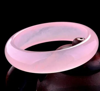 

Natural Agate Chalcedony 54-64mm Ice Purple Bracelet Elegant Princess Jewelry Send Mom to Girlfriend