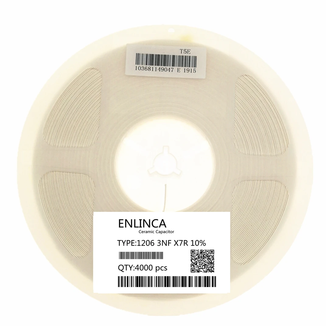

100pcs 1206 SMD Chip Multilayer Ceramic Capacitor 0.5pF - 100uF 10pF 100pF 1nF 10nF 15nF 100nF 0.1uF 1uF 2.2uF 4.7uF 10uF