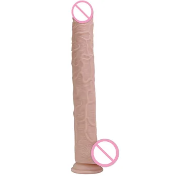 Suction Cup Super Long Big Silicone Horse Dildo Sex Toy Realistic Penis Women Pussy Dong Flexible Strapon Erotic Phalloimitator 2