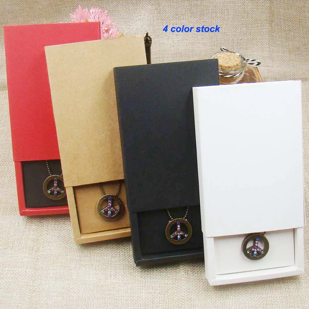 

36pcs 4.5*3.15*1.0inch wholesalered jewelry earring display&packaging box custom logo printed necklace package cardboard box