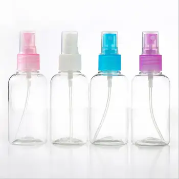 

75ml PET refillable spray bottle empty cosmetic container plastic atomizer portable alcohol container