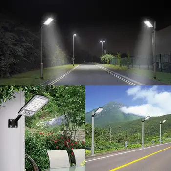 

30W Street Light with Pole 220V Cool White(2 type Aceessories)