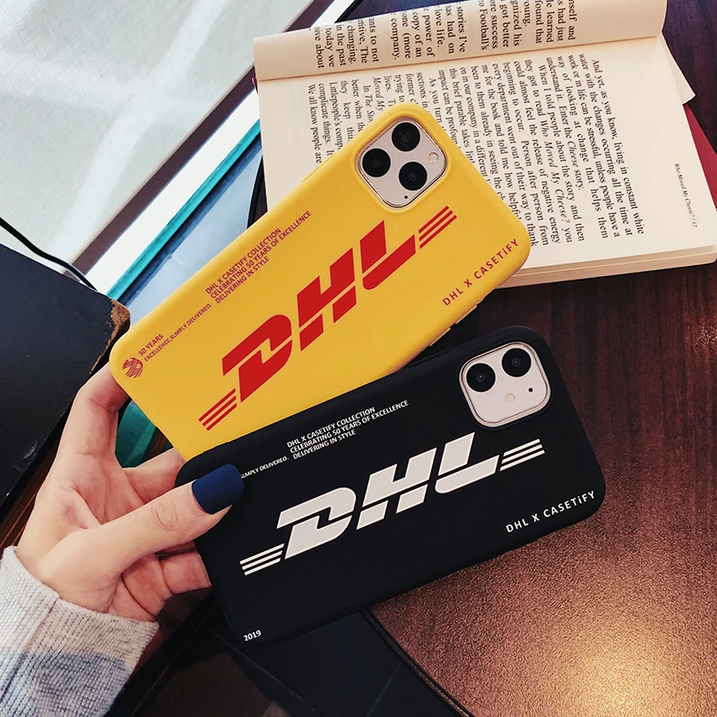 DHL экспресс оригинальный мягкий чехол для iphone 12 MINI 11 pro x xs max xr 8 7 6 6s plus силиконовый