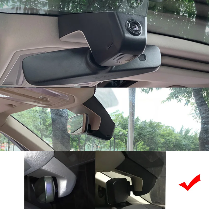 1 Car DVR Wifi Video Recorder Dash Cam Camera For Volkswagen Touareg 2018 2019 2020 high quality Night vision full hd CCD