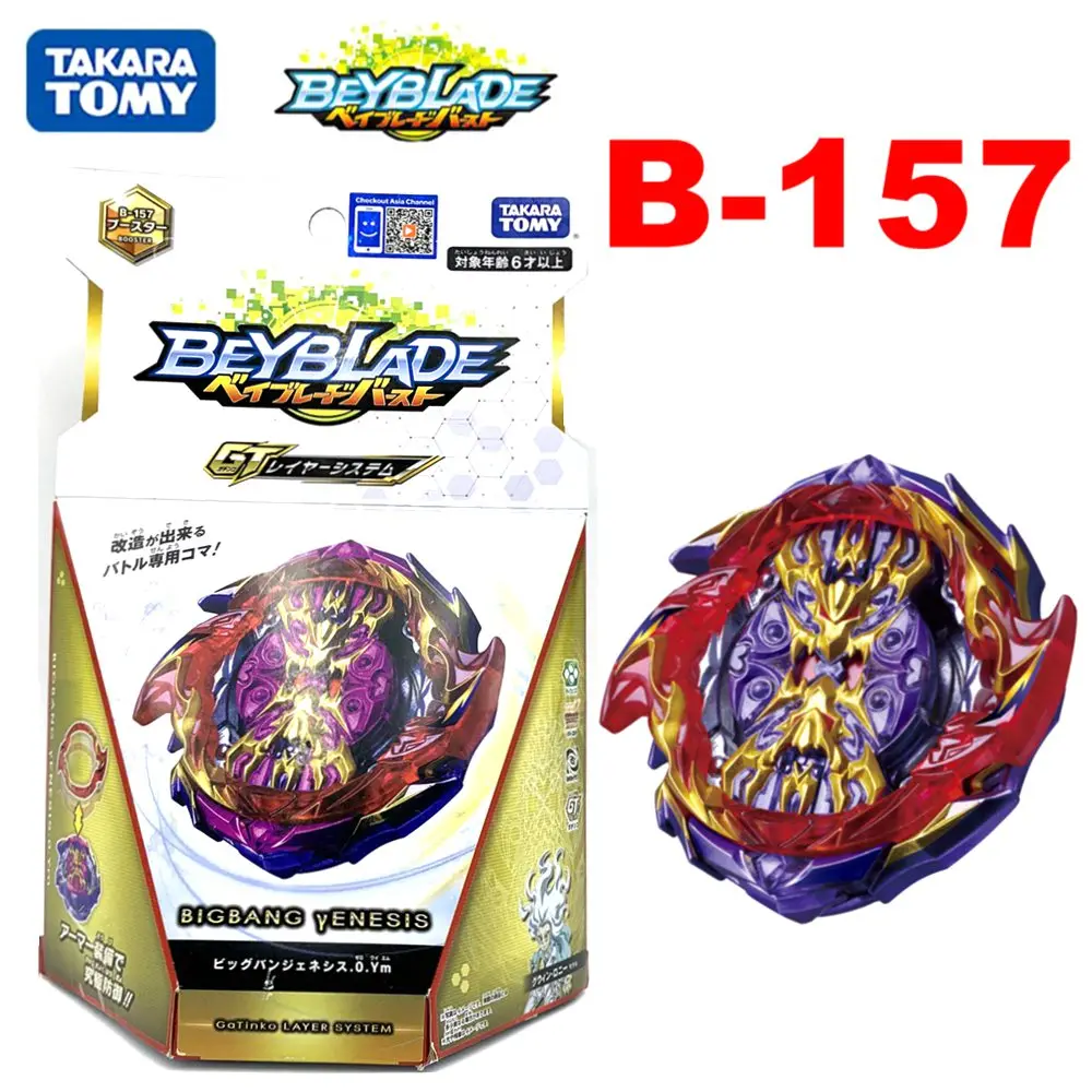 Оригинальная TAKARA TOMY BEYBLADE BURST GT B 157 BIG BANG GENESIS 0.Ym с оригинальной коробкой|Волчки| |