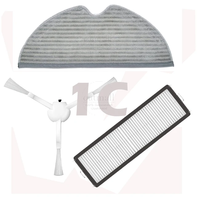 Robot Vacuum Cleaner Accessories For Xiaomi MI Robot Vacuum-Mop Mijia 1C STYTJ01ZHM Dreame F9 Roller Brush Hepa Filter Mop Parts kit 2