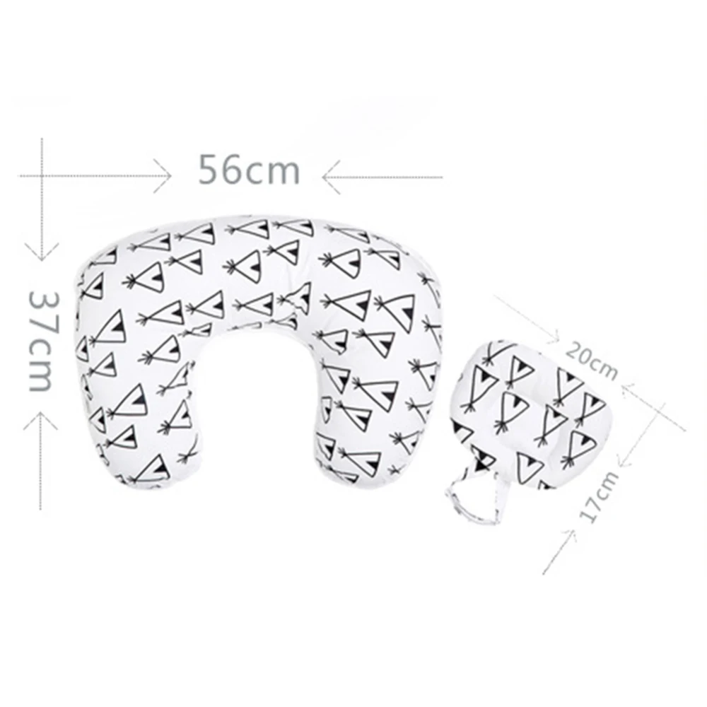 Multifunctional Newborn Baby Cotton Nursing Pillows U-Shaped Breastfeeding Pillow Infant Cuddle Feeding Waist Cushion