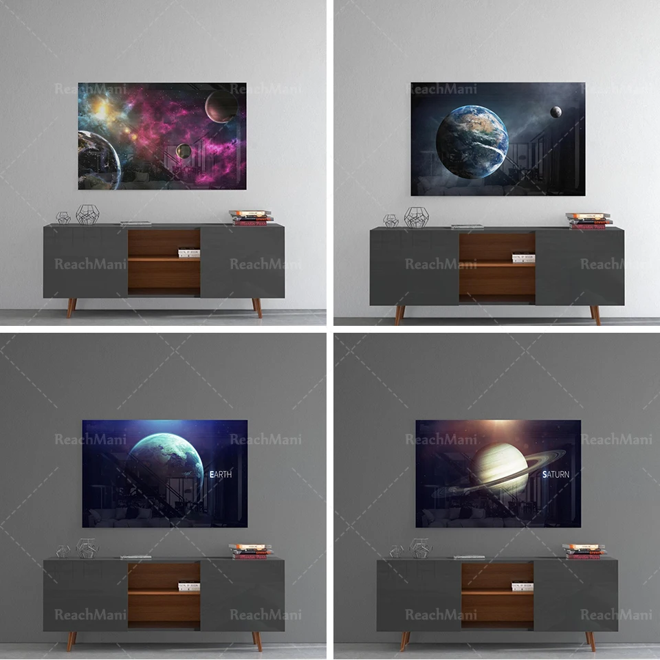 

Big earth printing wall art, natural and vivid wall decoration, modern wall art poster
