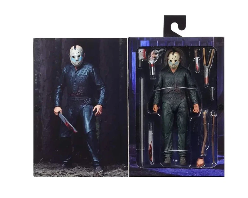 Светодиодный NECA Friday 13-ый Jason Ultimate часть 5 Roy Burns экшн фигурка модель игрушка; подарок