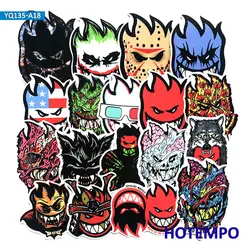 18 pcs Drôle Feu Spitfire Comics Art Planche À Roulettes Moto Voiture Téléphone Ordinateur Portable Autocollants Pack pour Bagages Guitare Vélo Casque Autocollant 