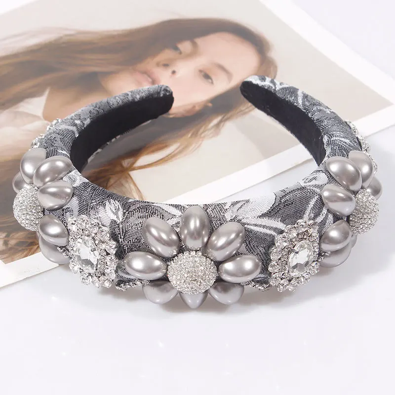 Rhinestone Headband Wedding Headband Wedding Bridal