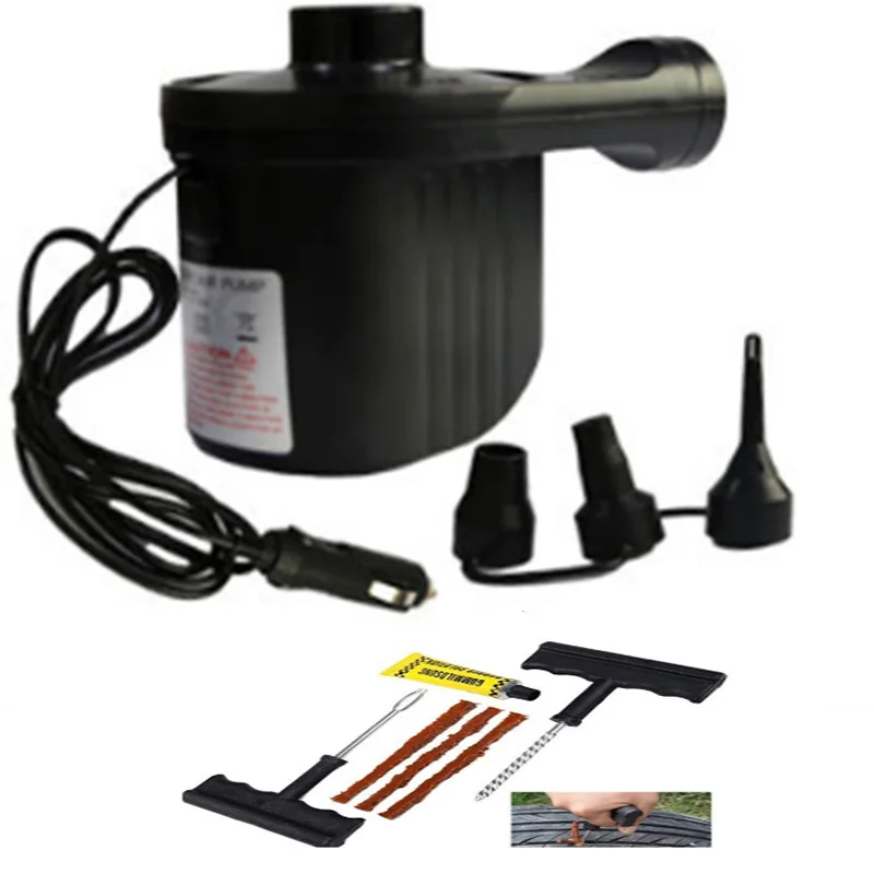 Lopnaech Compresseur à Air Portatif,Electrique Pompe A Velo 150PSI Avec