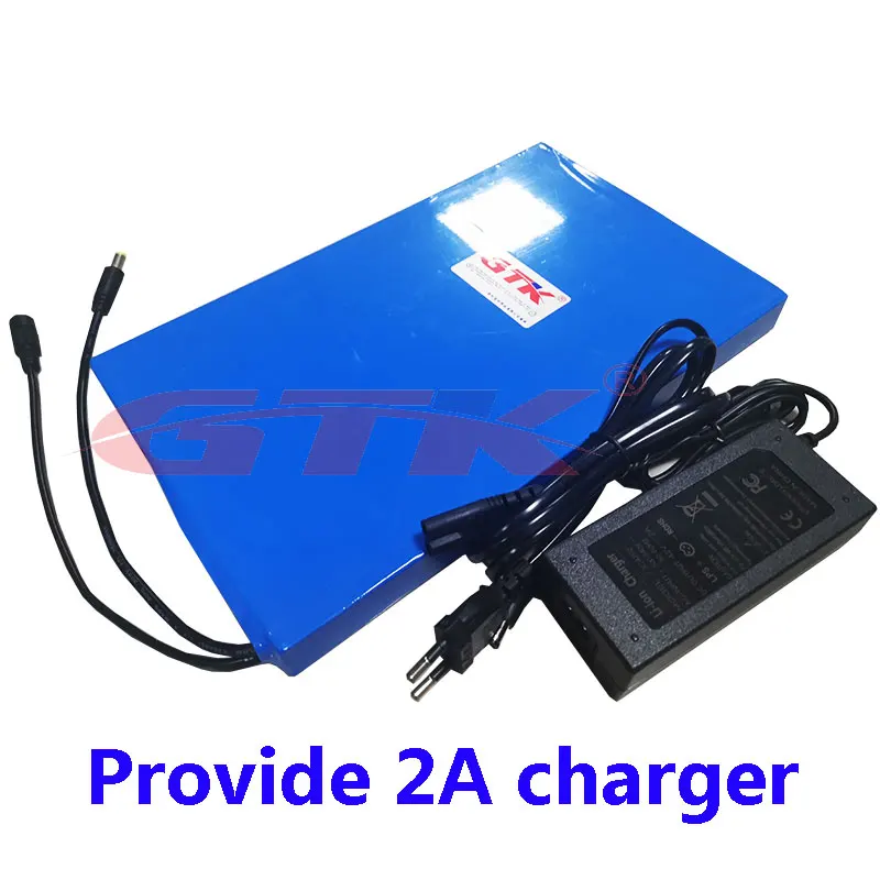 Gtk-大型リチウムイオン電池44.4v,6ah,12s2p,電動スケートボード用44v