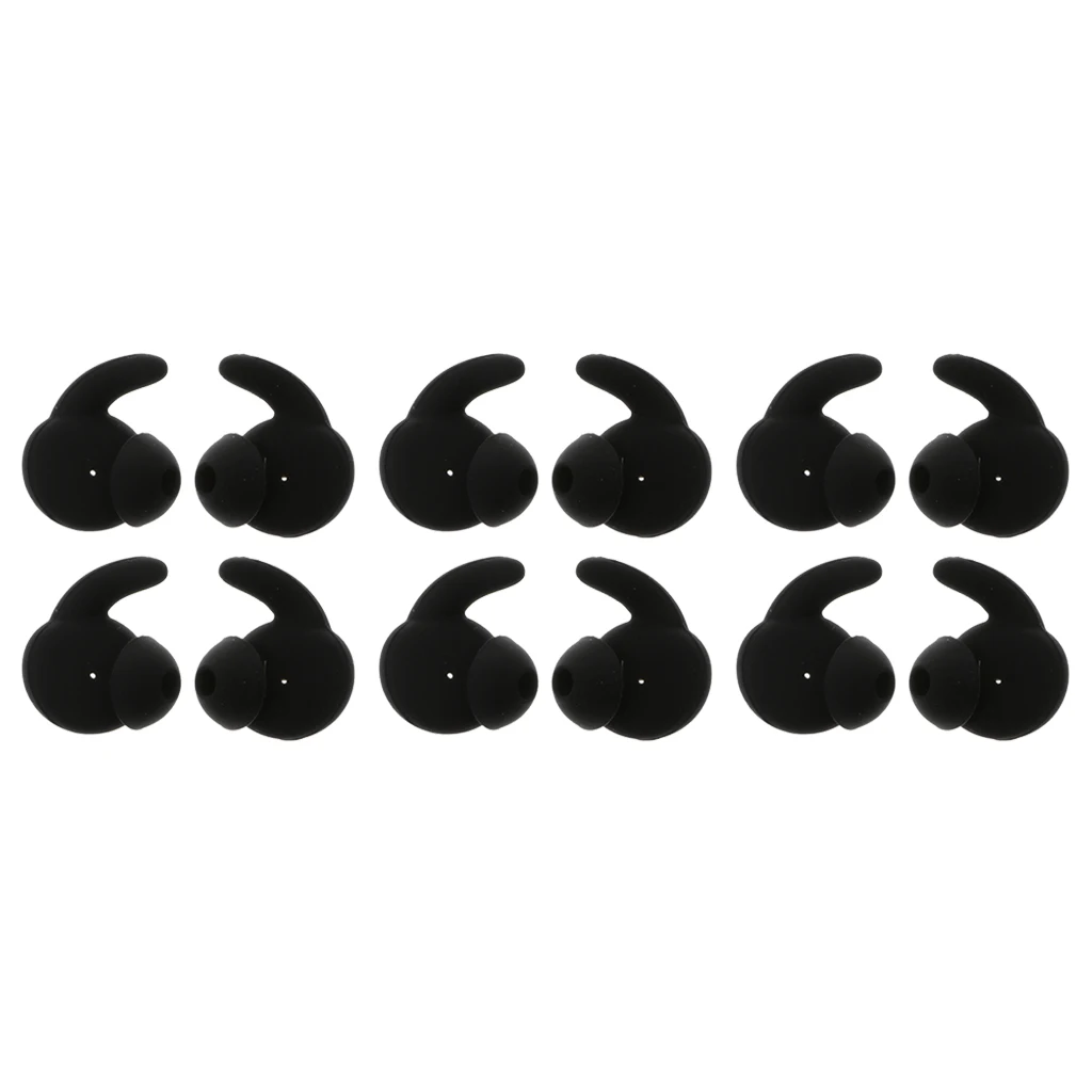 6 Pairs Replacement Noise Cancelling Silicone Earbuds S M L Ear Tips for Wireless Earphones Huawei Honor AM61 Headset