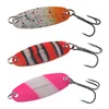 1PCS 4g fishing spoon Metal Spinner Spoon Fishing Lure Hard Baits Trout Pike Pesca Peche Treble Hook Tackle ► Photo 2/6