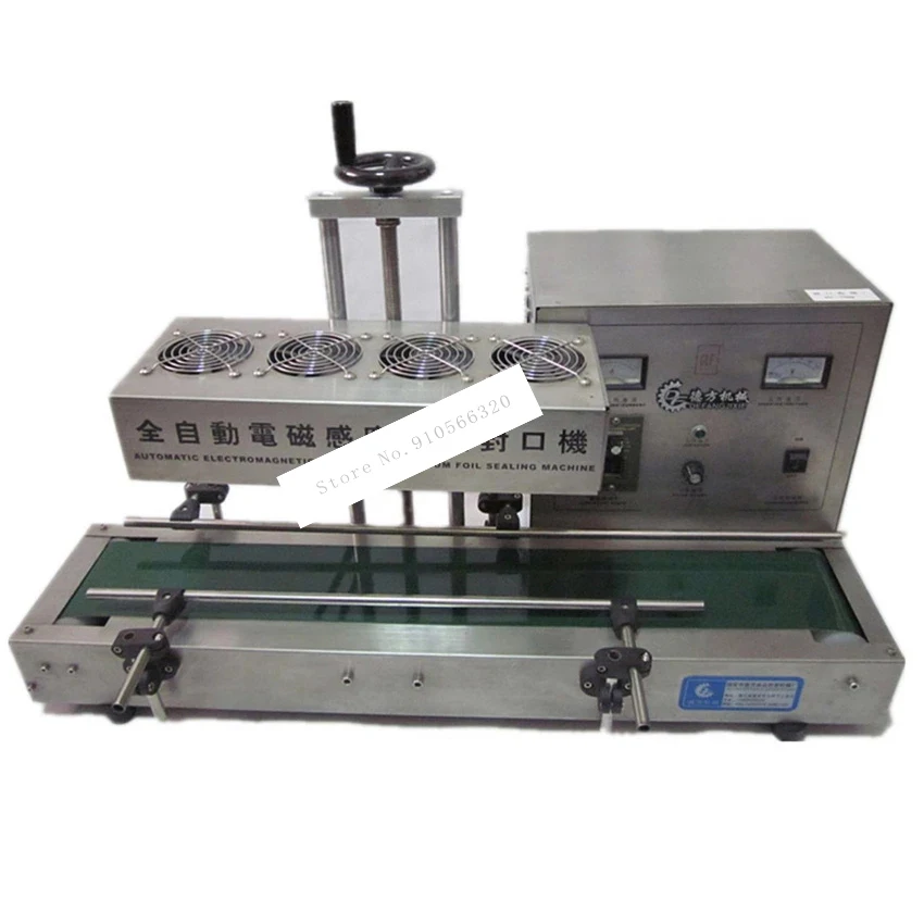 

High-quality Fully Automatic Continuous Electromagnetic Induction Sealing Machine Bottle Mouth Sealing Machine 110V/220V 2.4KW