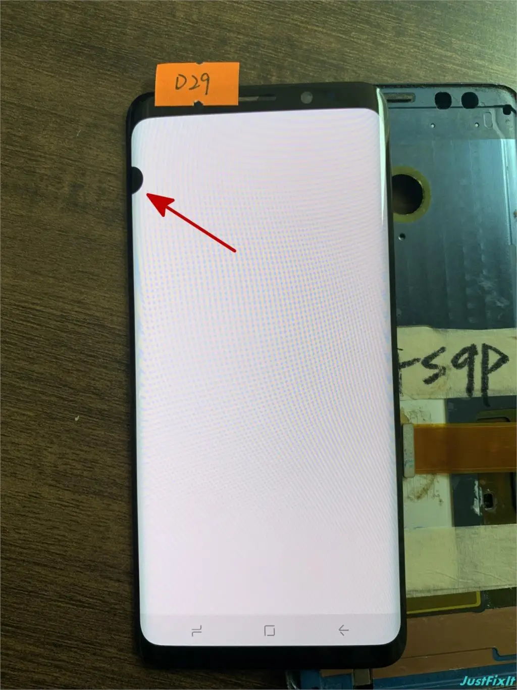D29 Дефект для samsung Galaxy S9 G960 G960F G960U ЖК-дисплей с сенсорным экраном дигитайзер Super AMOLED - Цвет: D29