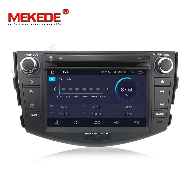 Sale MEKEDE PX5 2 din TDA7851 Android 9.0 car dvd player gps for Toyota Corolla 2007 2008 2009 2010 2011 car stereo radio usb 2