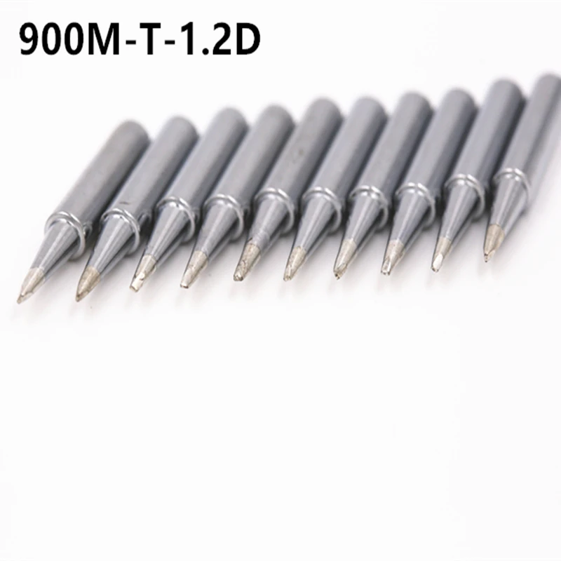 Наконечники для паяльника SZBFT 900M T 1.2D hakko 907 10 шт. хорошее качество бесплатная