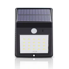 Солнечное освещение 20LED наружная человеческая реагирующая на движение настенный светильник садовый светильник интегрированный уличный Amazon