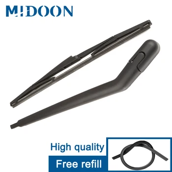 

MIDOON Wiper 14" Rear Wiper Blade Arm Set Kit For TOYOTA Land Cruiser J100 1999-2007 Windshield Windscreen Rear Window