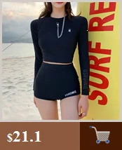 Wetsuit Long Sleeve Swim Suit Swimsuit Plus Size Bikiny Set Women Sexy Shop Rash Guard New Female Couples Do Surfing