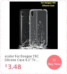 Ocolor Для Doogee Y8C Батарея крышка 6,1 ''прочный защитный чехол-накладка на заднюю панель Замена чехол Для Doogee Y8C мобильного телефона