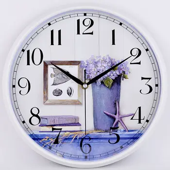 

Creative Wall Clock Living Room Clock Modern Minimalist Quartz Clock Fashion Clock Wall Watch Mediterranean Decorative Clocks
