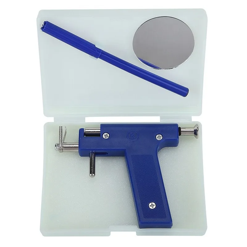 Body Piercing Gun Kit with 98pcs Studs – Ear, Nose, Navel, Tongue 5