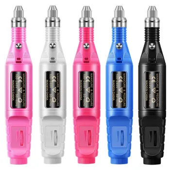 

1Set Professional Electric Nail Drill Machine Kit Manicure Machine Nail Art Pen Pedicure Nail File Nail Art Tools Kit X#2