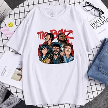 

Cool Pattern Men T Shirt Cartoon Image Horror Comics Streetwear Fashion Brand Men Clothing Oversize Male T-Shirts Tops