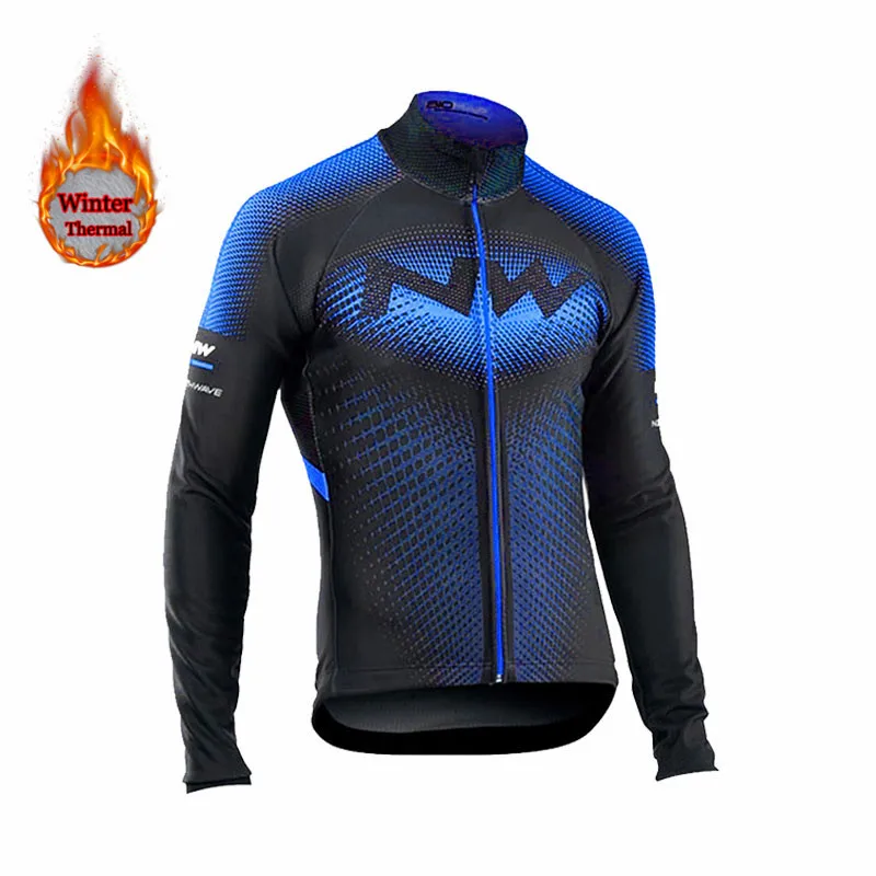 201 Northwave Pro зимняя велосипедная команда дышащая одежда для велоспорта Верхняя спортивная одежда с длинным рукавом MTB - Цвет: 12