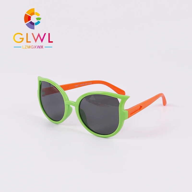 

Sun Glasses Baby Polarized Sunglasses Boys Girls Infant Sunglasses Kids Cat Eye Eyewear Children Black Shades Fashion New Design