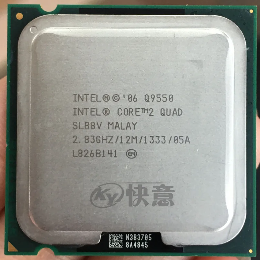 Четырехъядерный процессор Intel Core2 Q9550 ЦП кэш 12M 2 83 ГГц LGA775 десктопный | Компьютеры и